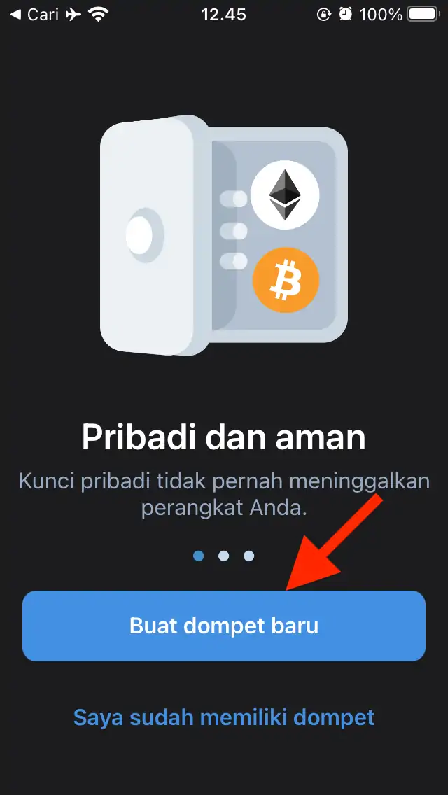 Cara Membuat Akun Trust Wallet by Androbuntu 1