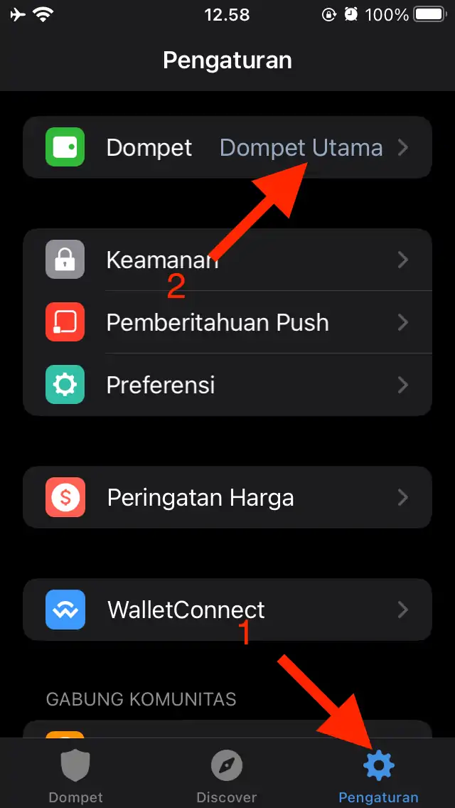 Cara Membuat Akun Trust Wallet by Androbuntu 11