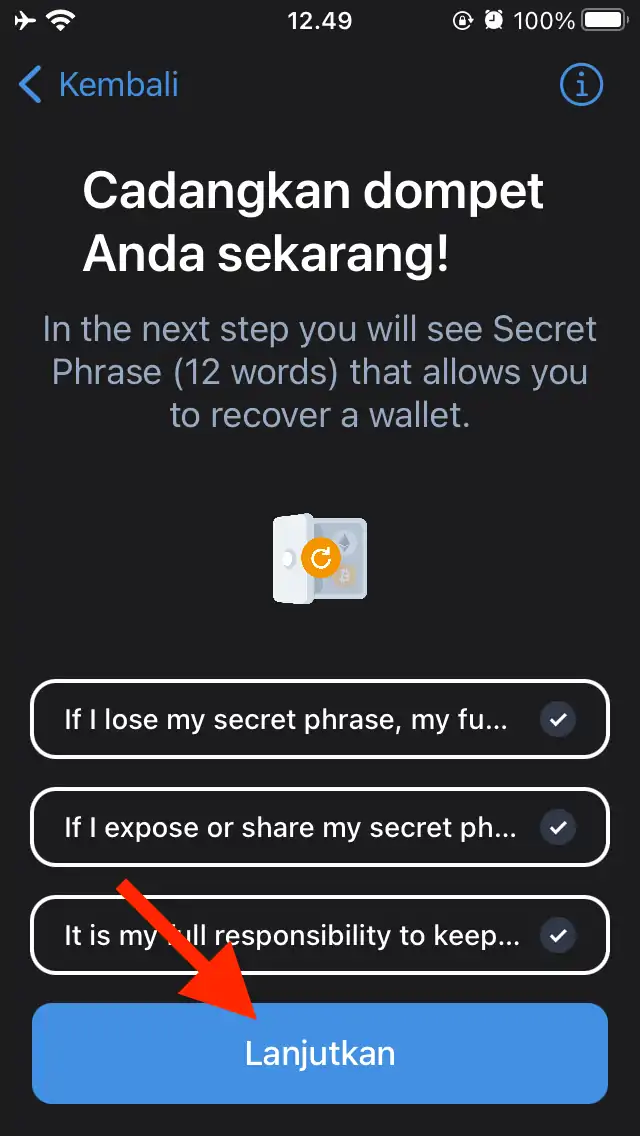 Cara Membuat Akun Trust Wallet by Androbuntu 2