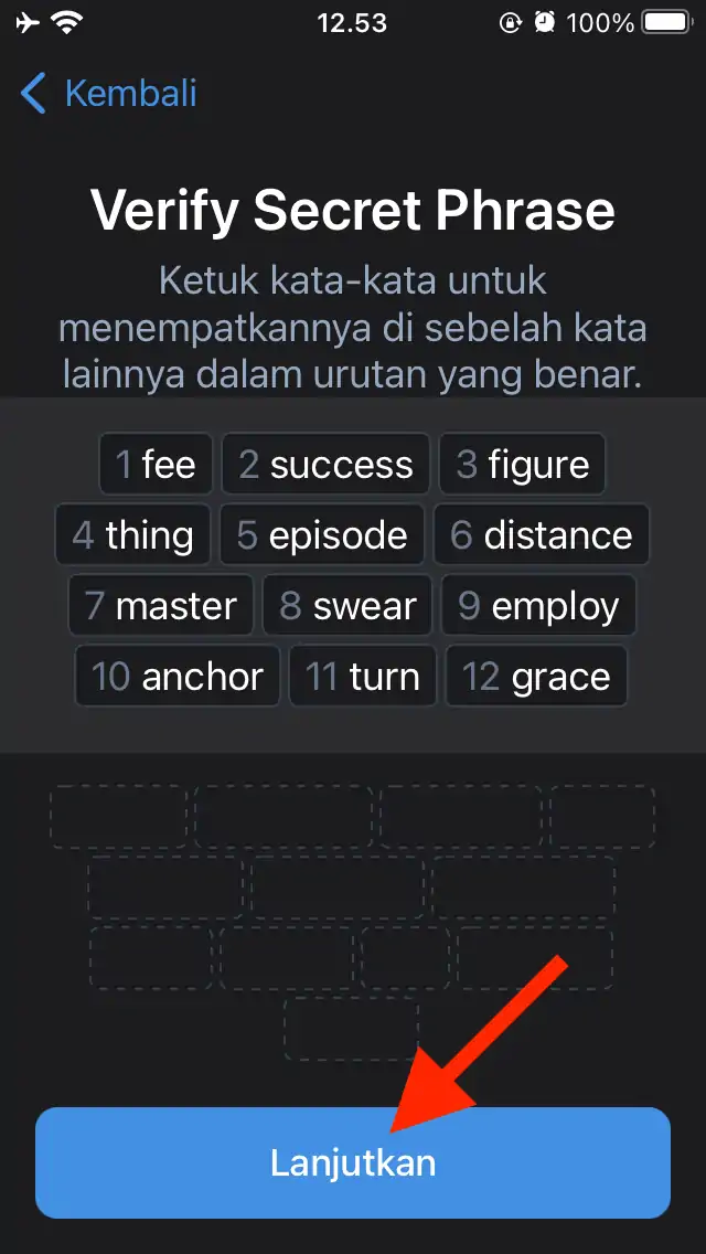 Cara Membuat Akun Trust Wallet by Androbuntu 4