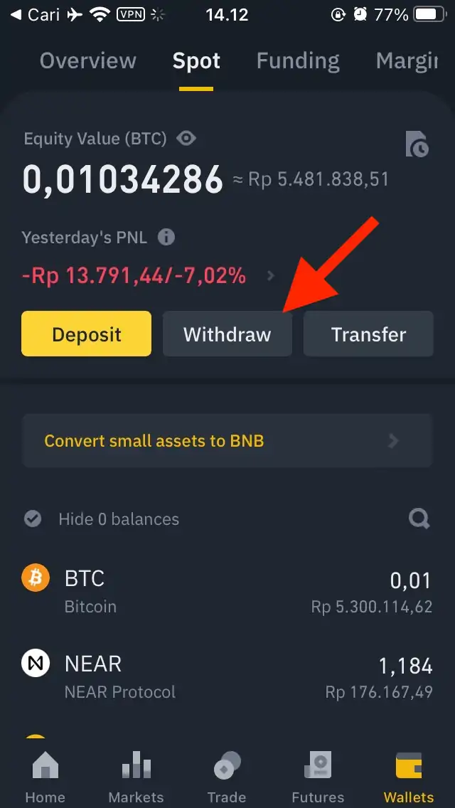 Cara Transfer Cryptocurrency dari Binance ke Pintu by Androbuntu 4