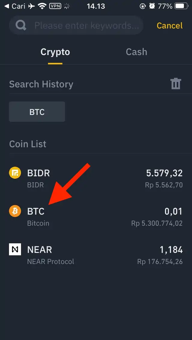 Cara Transfer Cryptocurrency dari Binance ke Pintu by Androbuntu 5
