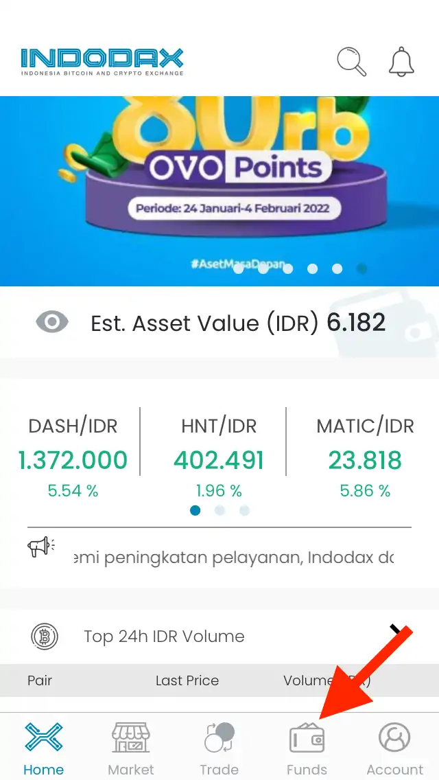 Cara Melihat Alamat Wallet di Akun Indodax by Androbuntu 1