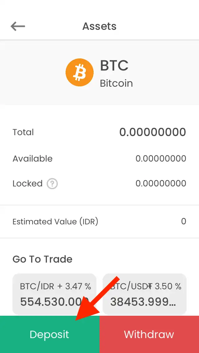 Cara Melihat Alamat Wallet di Akun Indodax by Androbuntu 3