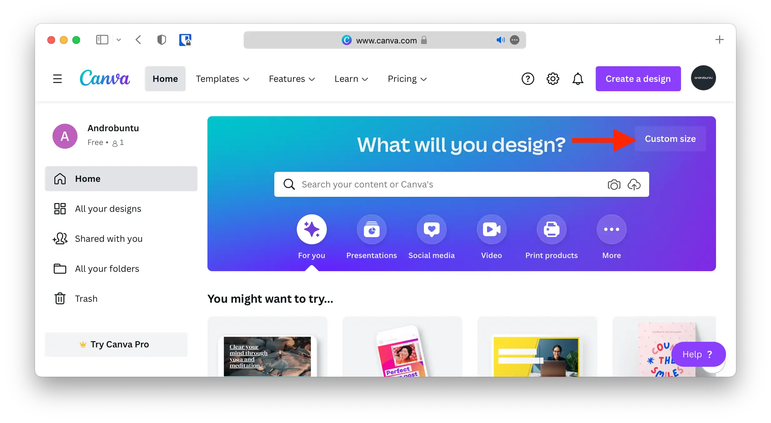 Cara Memotong Gambar di Canva by Androbuntu 1