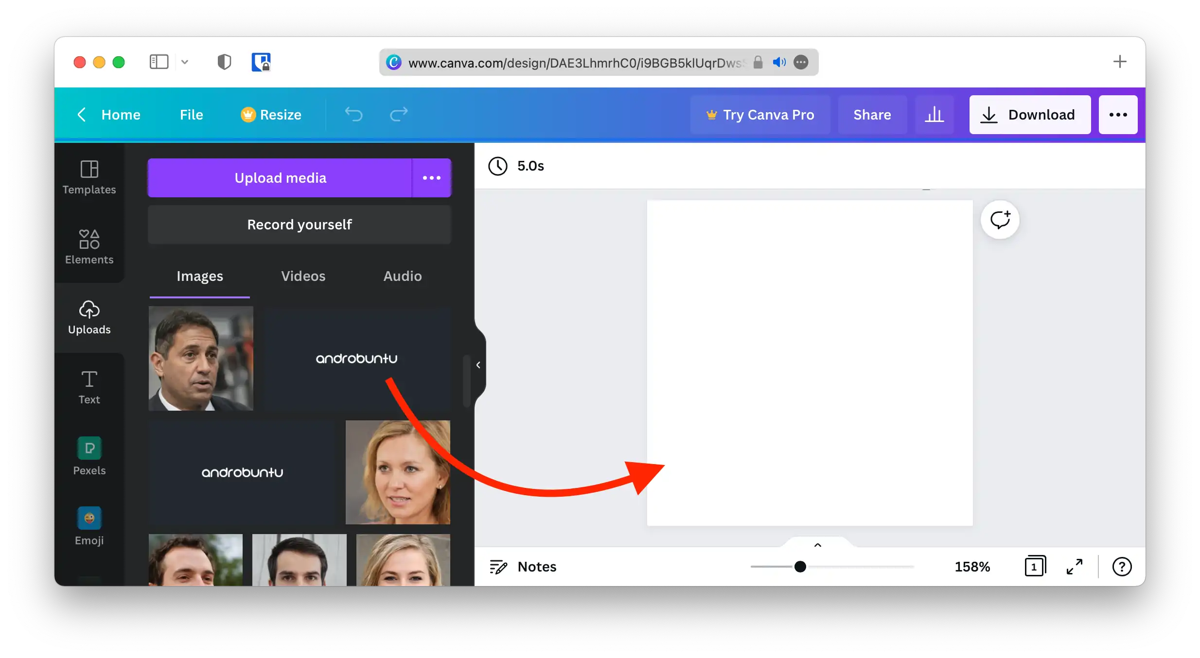 Cara Memotong Gambar di Canva by Androbuntu 4