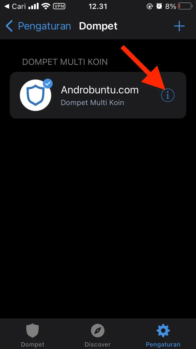 Cara Melihat Secret Phrase di Trust Wallet by Androbuntu 3