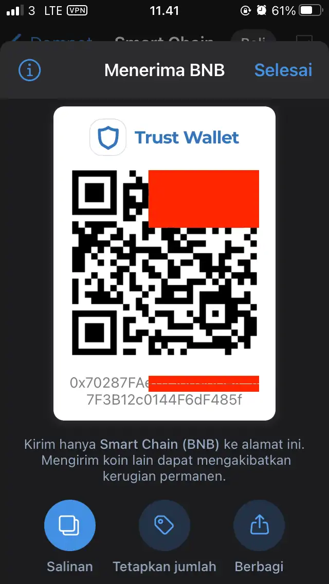 Cara Mengirim dan Menerima Kripto di Trust Wallet by Androbuntu 3
