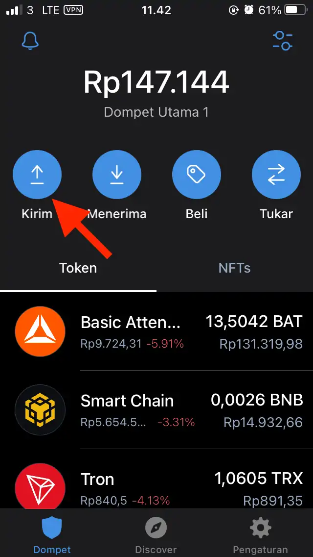 Cara Mengirim dan Menerima Kripto di Trust Wallet by Androbuntu 4