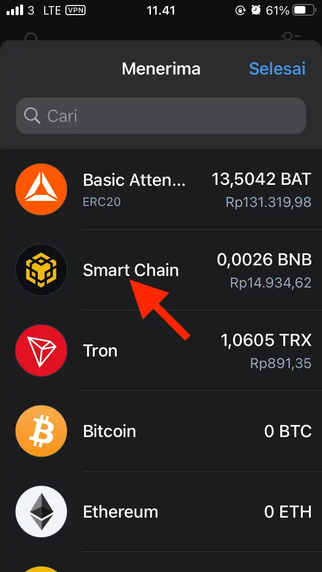 Cara Mengirim dan Menerima Kripto di Trust Wallet by Androbuntu 5