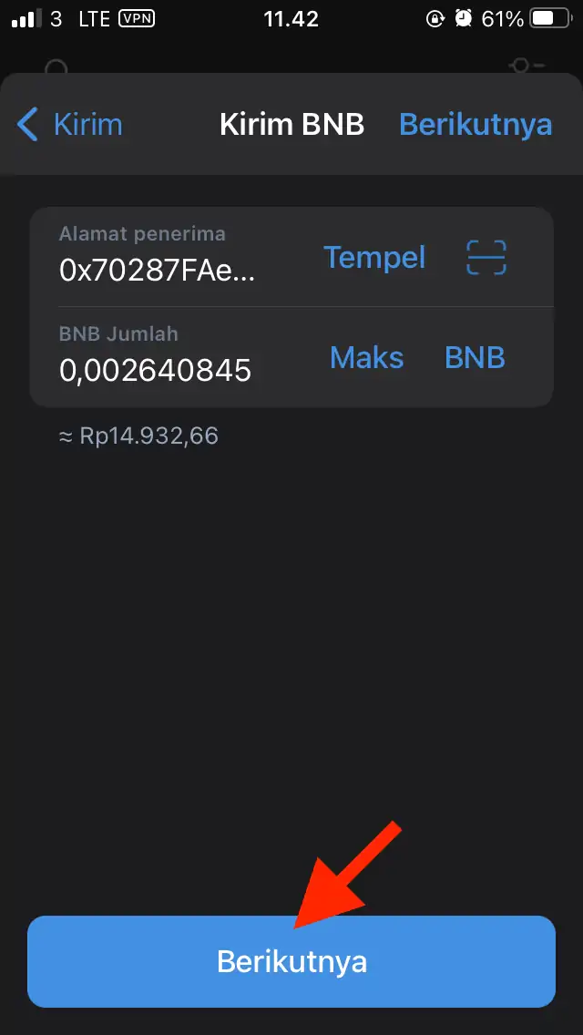 Cara Mengirim dan Menerima Kripto di Trust Wallet by Androbuntu 6