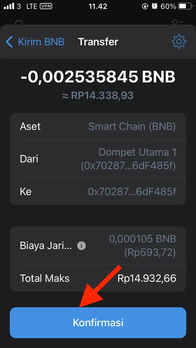 Cara Mengirim dan Menerima Kripto di Trust Wallet by Androbuntu 7