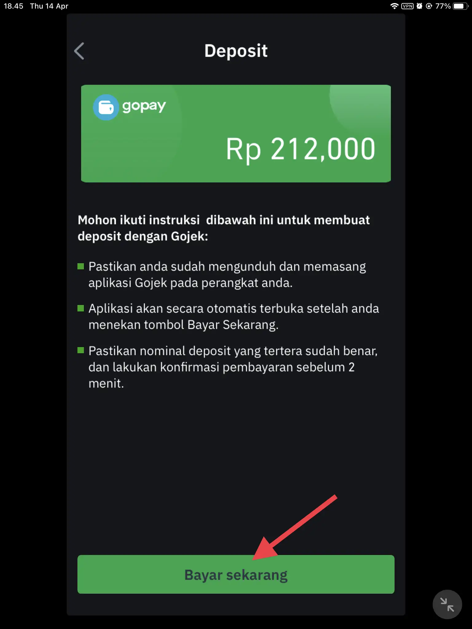 Cara Beli Bitcoin atau Kripto Lainnya Menggunakan Gopay by Androbuntu 6