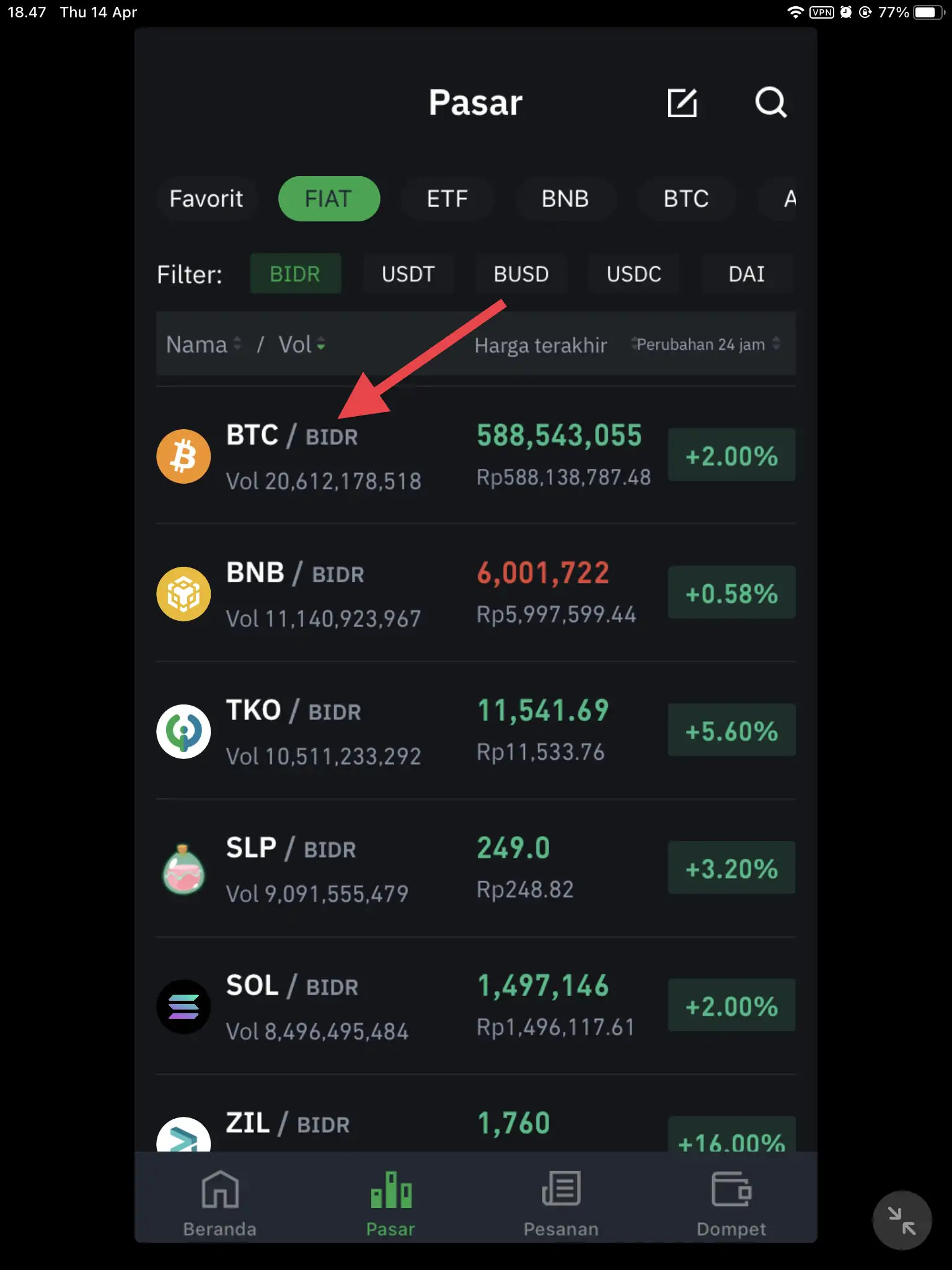 Cara Beli Bitcoin atau Kripto Lainnya Menggunakan Gopay by Androbuntu 8