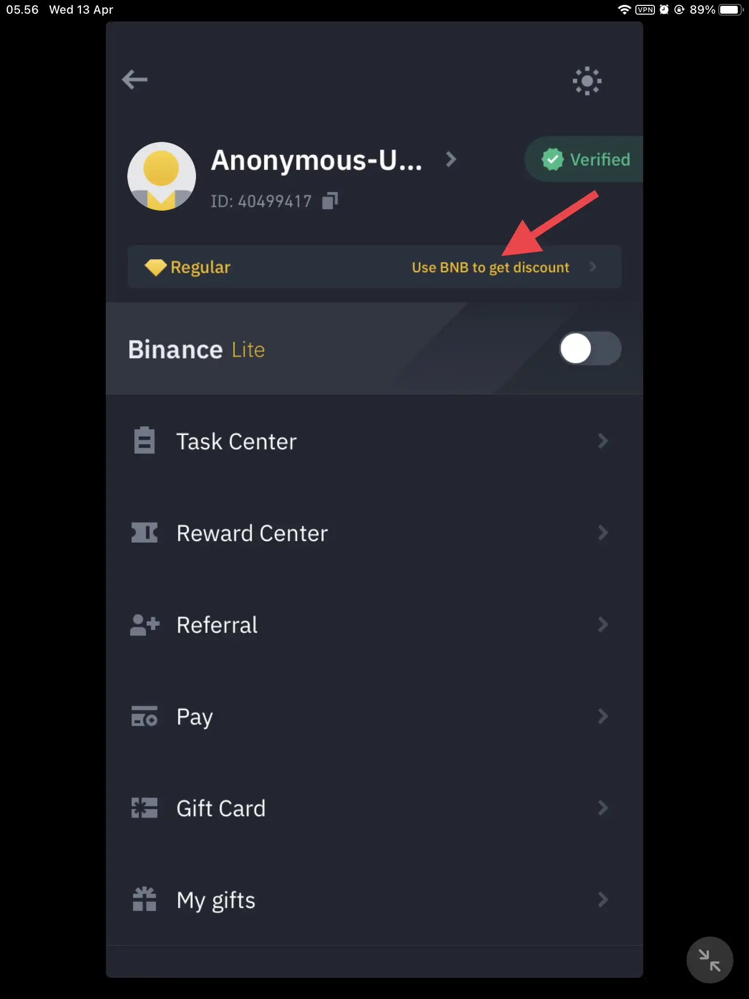 Cara Mendapatkan Diskon Binance by Androbuntu 2