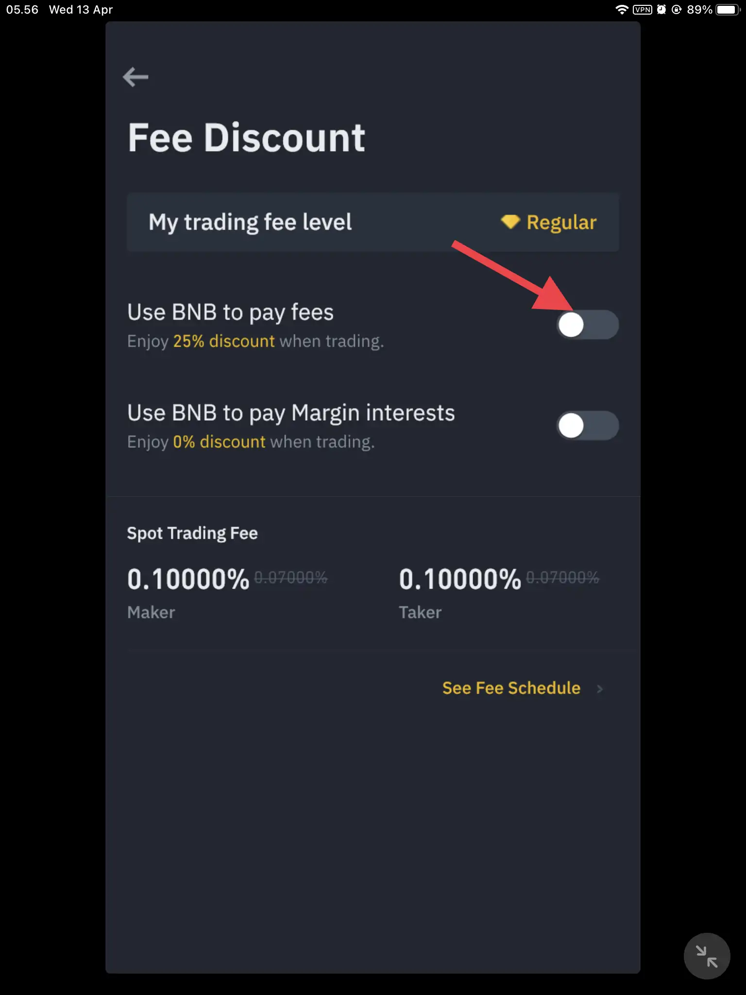 Cara Mendapatkan Diskon Binance by Androbuntu 3