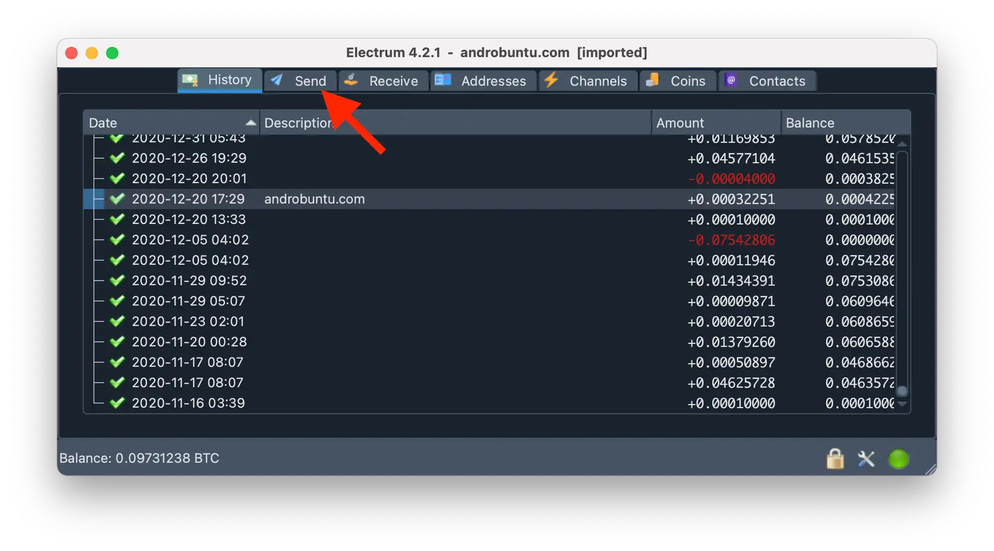 Cara Menerima dan Mengirim Bitcoin di Electrum by Androbuntu 4