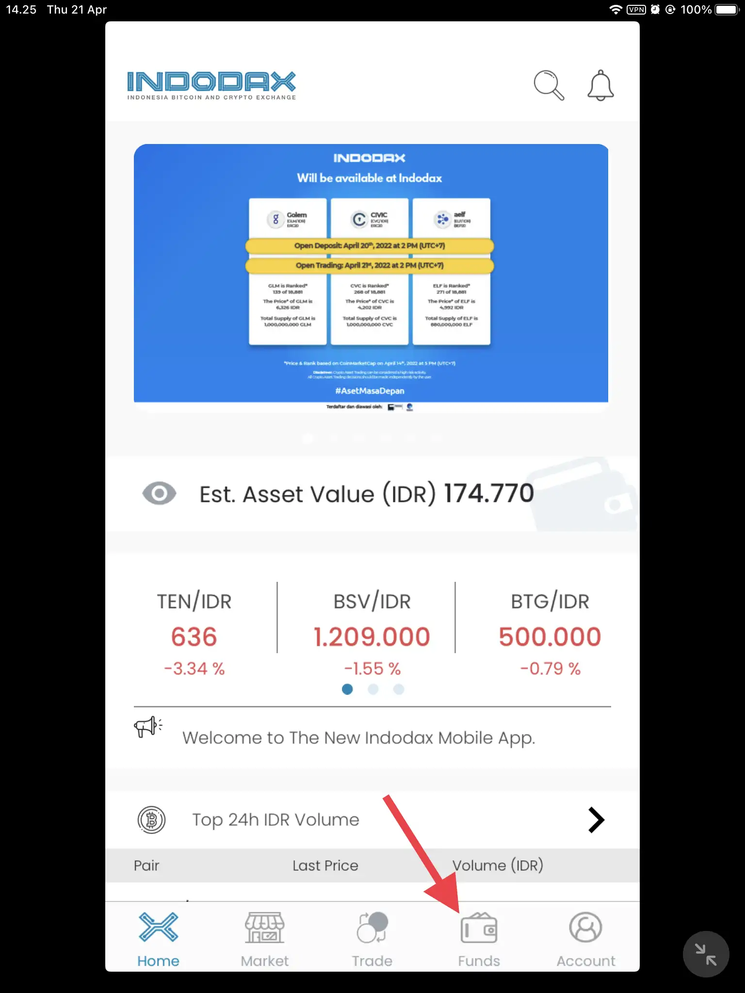 Cara Mengirim Koin dari Trust Wallet ke Indodax by Androbuntu 1