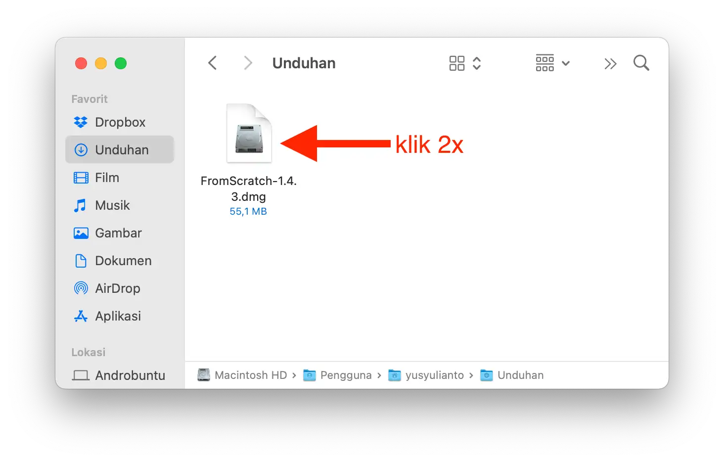 Cara Install Aplikasi di macOS by Androbuntu 4