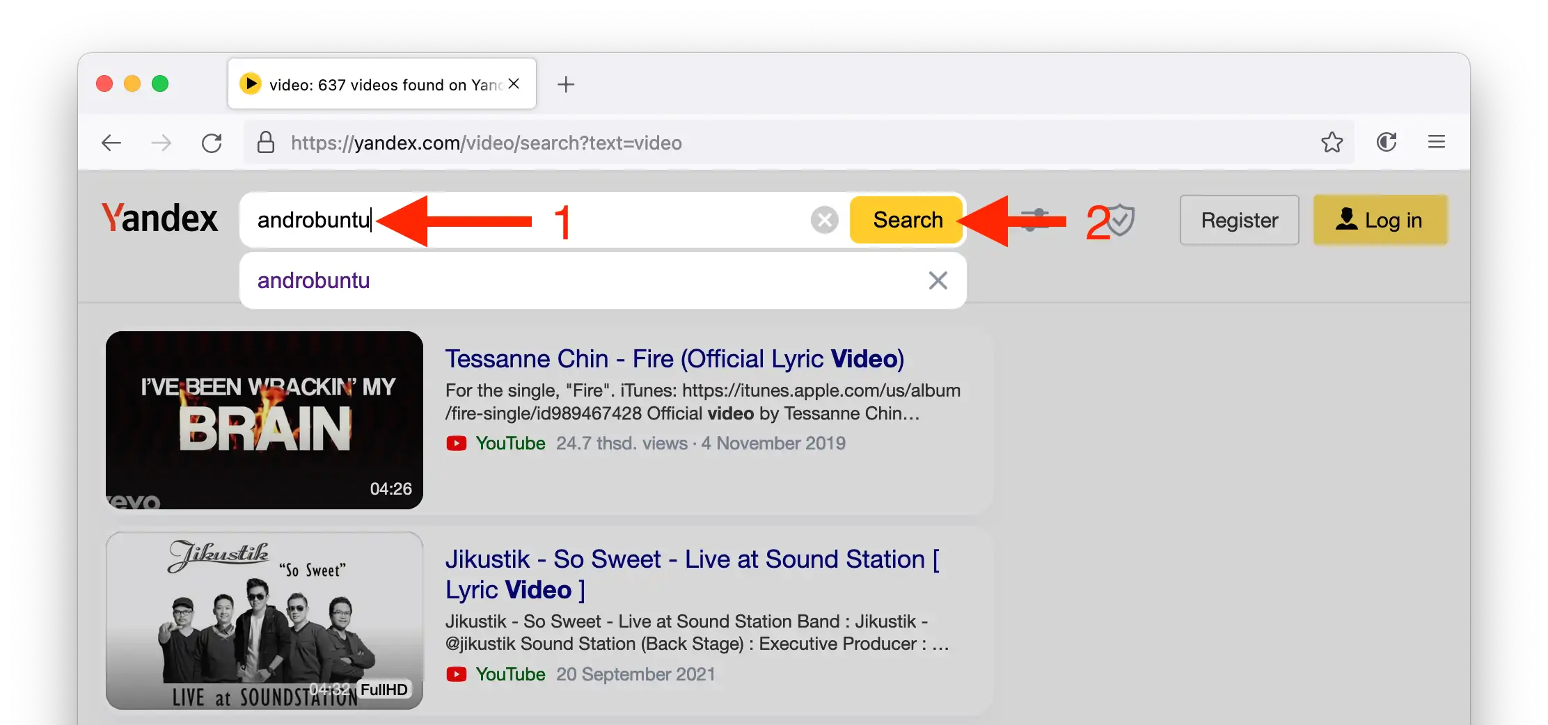 Cara Menonton Video di Yandex by Androbuntu 2