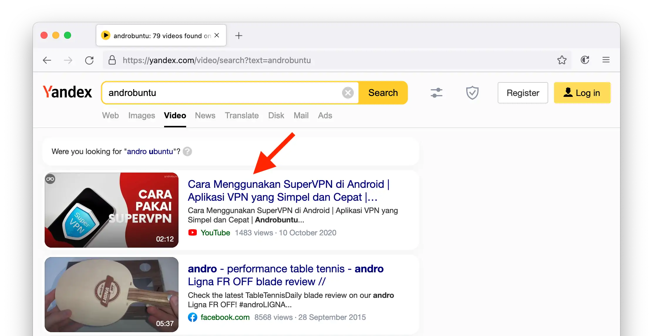 Cara Menonton Video di Yandex by Androbuntu 3