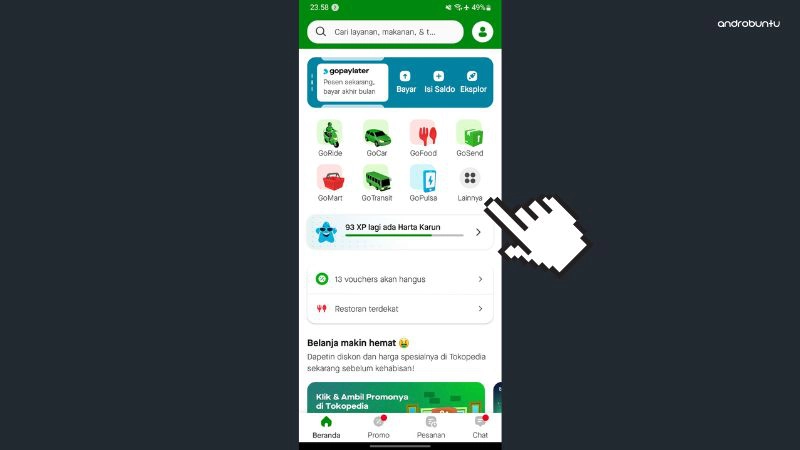 Cara Beli Tiket Bioskop di Aplikasi Gojek by Androbuntu 1