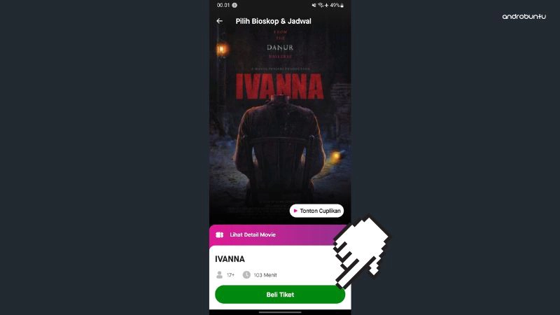 Cara Beli Tiket Bioskop di Aplikasi Gojek by Androbuntu 4