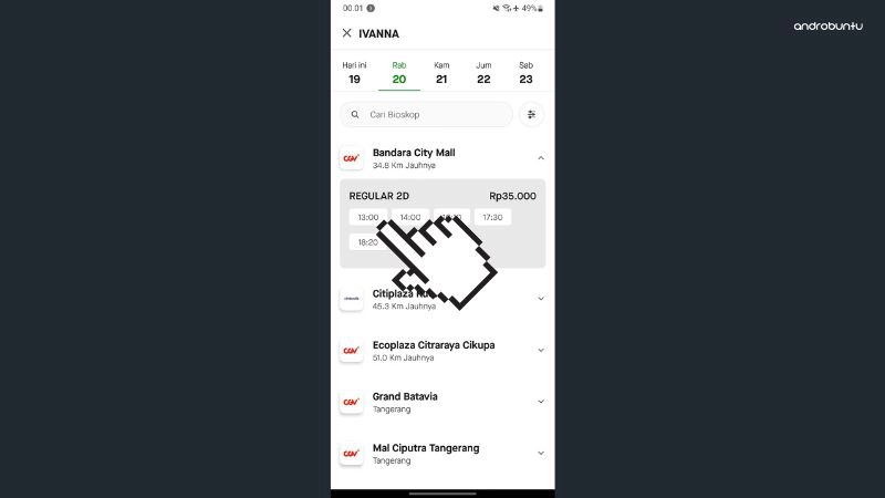 Cara Beli Tiket Bioskop di Aplikasi Gojek by Androbuntu 6