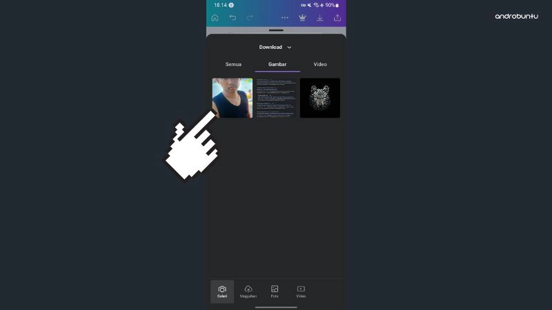 Cara Membuat CV Menggunakan Canva by Androbuntu 5