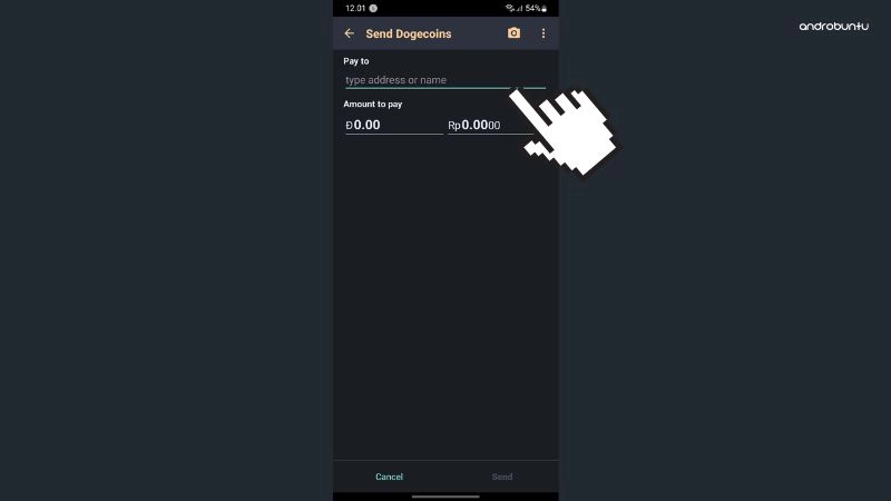 Cara Membuat Dompet Dogecoin di HP Android by Androbuntu 5