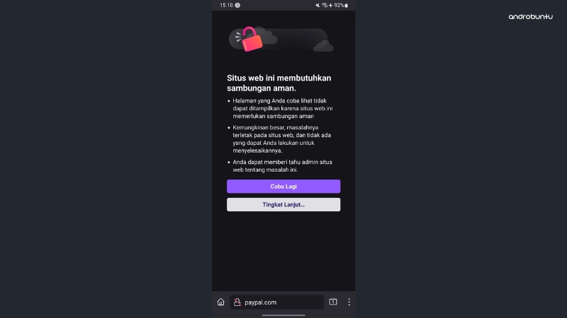 Cara Mengakses PayPal yang Diblokir Kominfo by Androbuntu 1