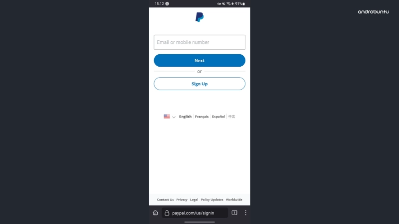 Cara Mengakses PayPal yang Diblokir Kominfo by Androbuntu 4