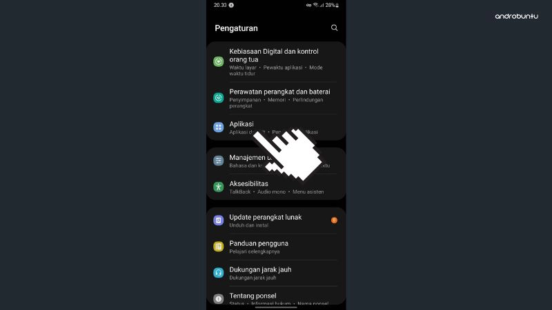 Cara Mengaktifkan Aplikasi yang Dinonaktifkan di HP Samsung by Androbuntu 1