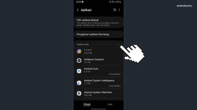 Cara Mengaktifkan Aplikasi yang Dinonaktifkan di HP Samsung by Androbuntu 2