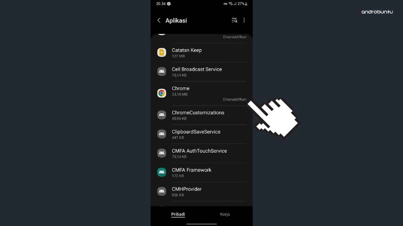 Cara Mengaktifkan Aplikasi yang Dinonaktifkan di HP Samsung by Androbuntu 4