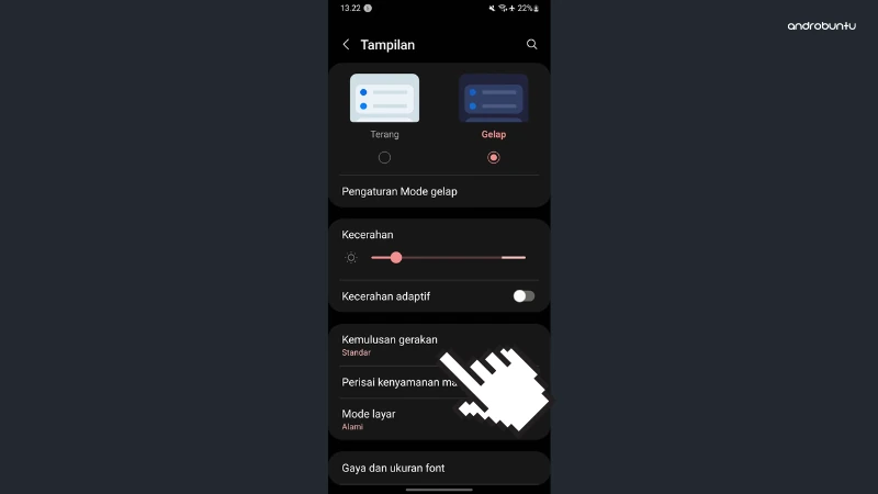 Cara Mengatur Refresh Rate Layar di HP Samsung by Androbuntu 2