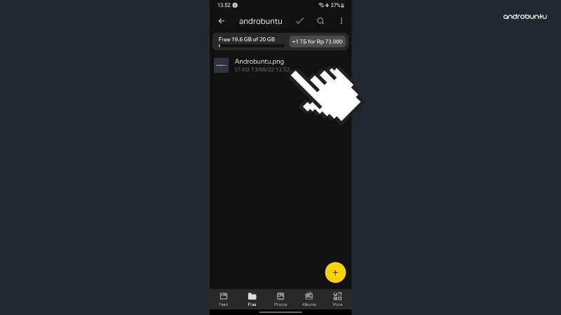 Cara Berbagi File di Yandex Disk by Androbuntu 1