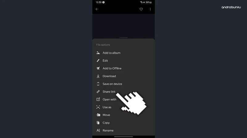 Cara Berbagi File di Yandex Disk by Androbuntu 3