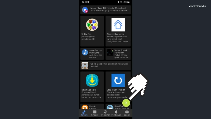 Cara Install Aplikasi Android dari F-droid by Androbuntu 1