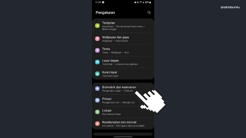 Cara Install Aplikasi dari Sumber Tidak Dikenal di HP Samsung by Androbuntu 1