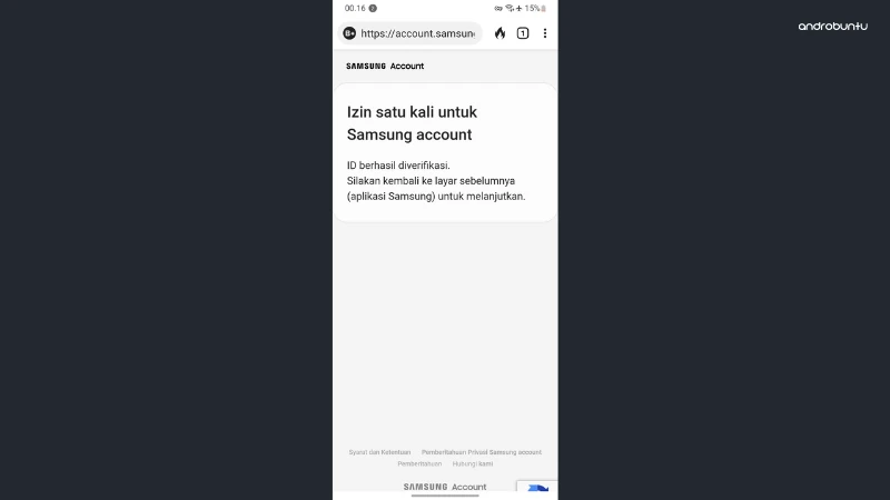 Cara Keluar Akun Samsung by Androbuntu 6