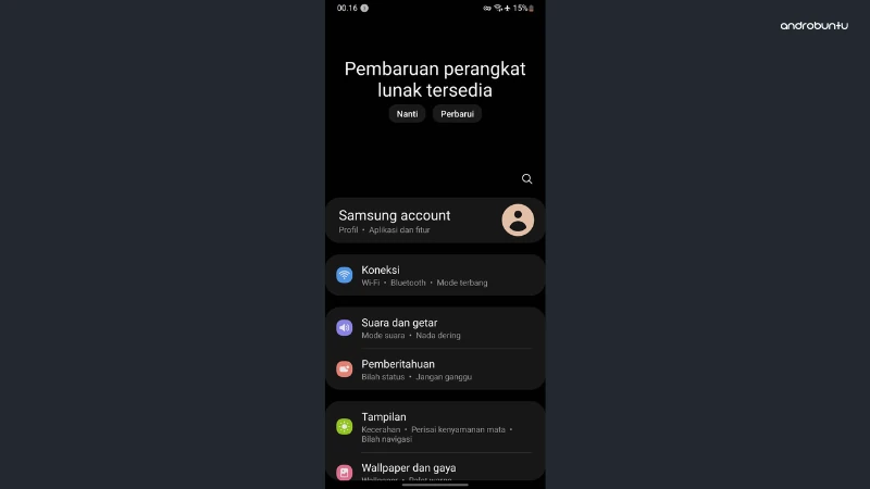 Cara Keluar Akun Samsung by Androbuntu 7