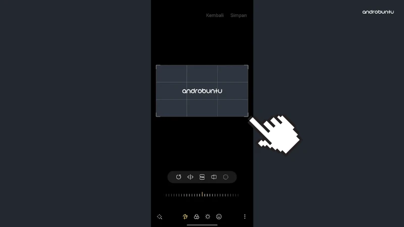 Cara Memotong Gambar dan Foto di HP Samsung by Androbuntu 3