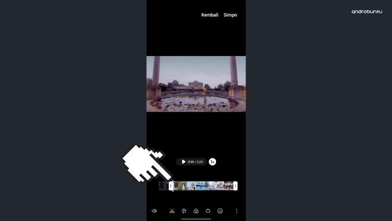 Cara Memotong Video di HP Samsung by Androbuntu 3