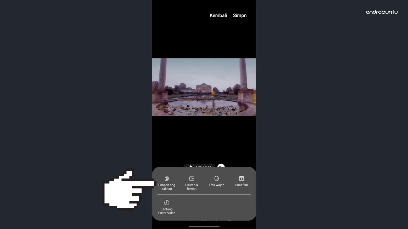 Cara Memotong Video di HP Samsung by Androbuntu 5