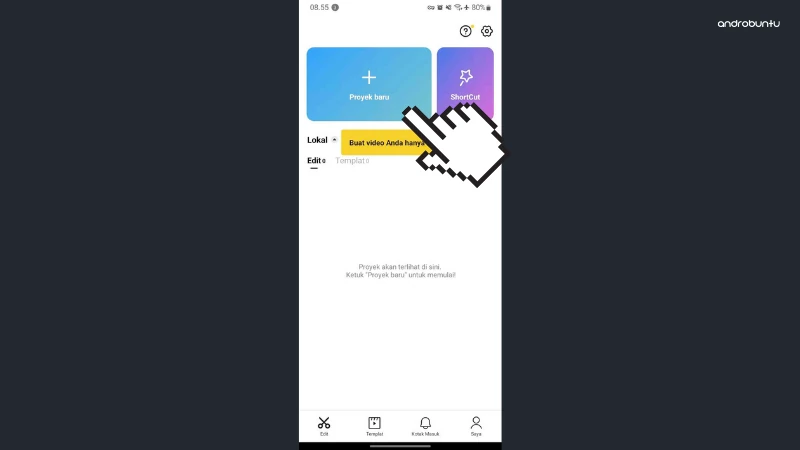 Cara Menambahkan Musik ke Capcut by Androbuntu 1