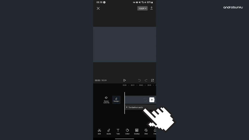 Cara Menambahkan Musik ke Capcut by Androbuntu 3