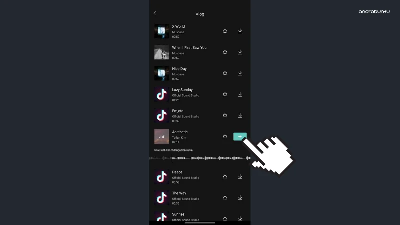 Cara Menambahkan Musik ke Capcut by Androbuntu 7