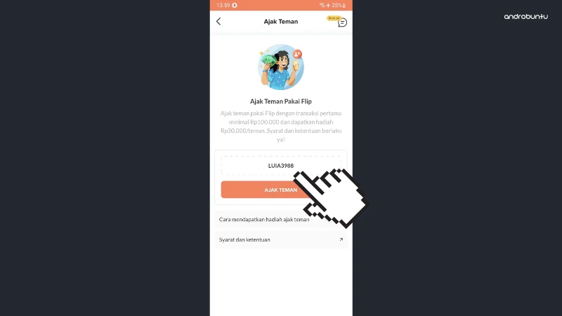 Cara Mendapatkan Uang dari Flip by Androbuntu 2