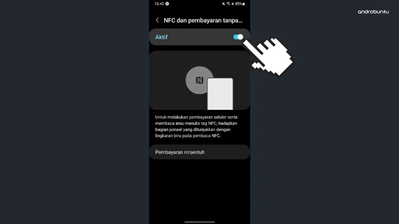 Cara Mengaktifkan NFC di HP Samsung by Androbuntu 3